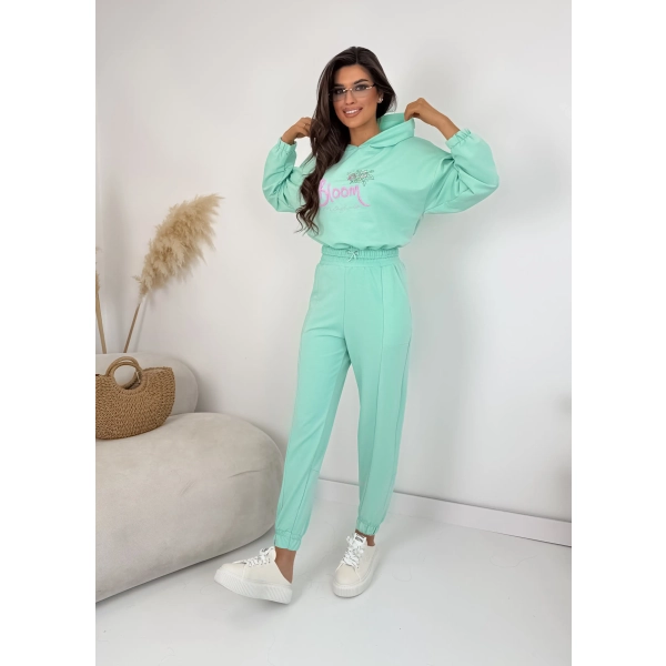 Komplet dresowy damski BLOOM MOJO – bluza + spodnie premium